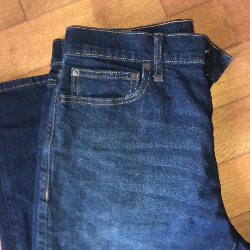 NWT J. Crew Flex Athletic blue jeans 30X32